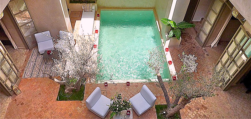 riad avec piscine  marrakech